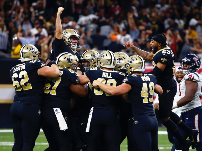 5. New Orleans Saints