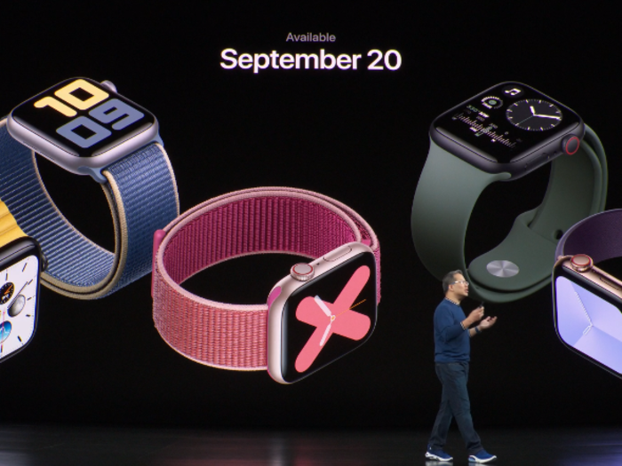 The Apple Watch Series 5!