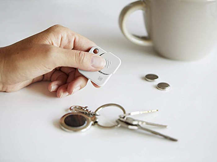 A tracker for keys, wallets, bags or any other important items they’re prone to lose