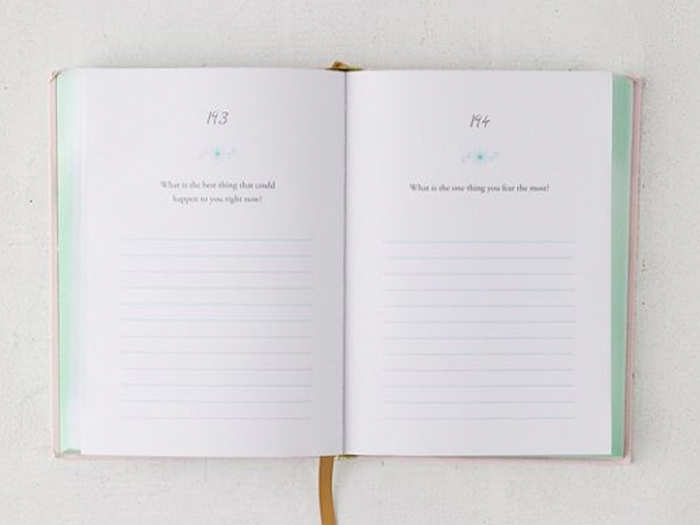 A five-year journal that asks the big questions — and little ones, too