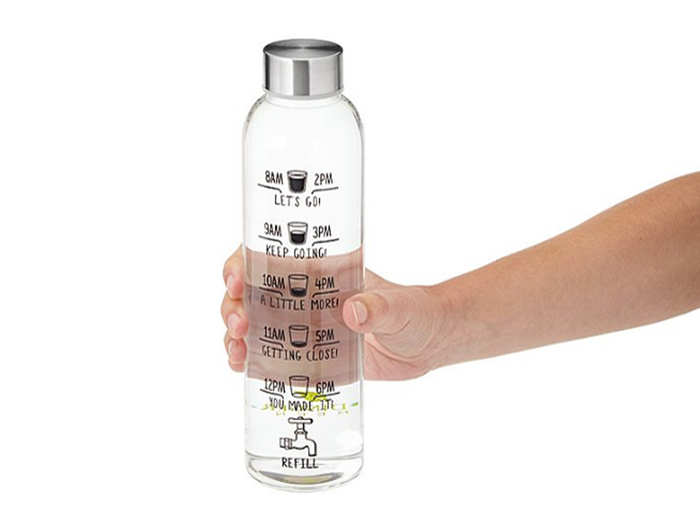 A motivating water bottle that reminds them to stay hydrated