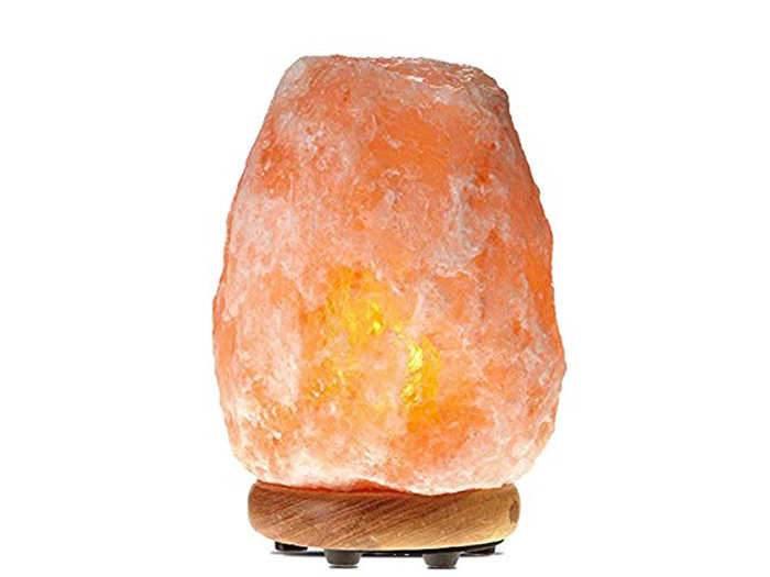 A healing Himalayan salt lamp