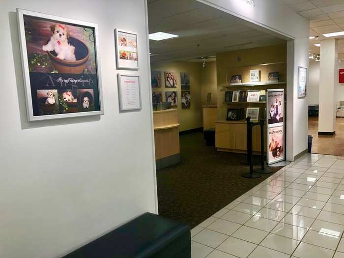 There was also a portrait center for people to get their own headshots or family photos.