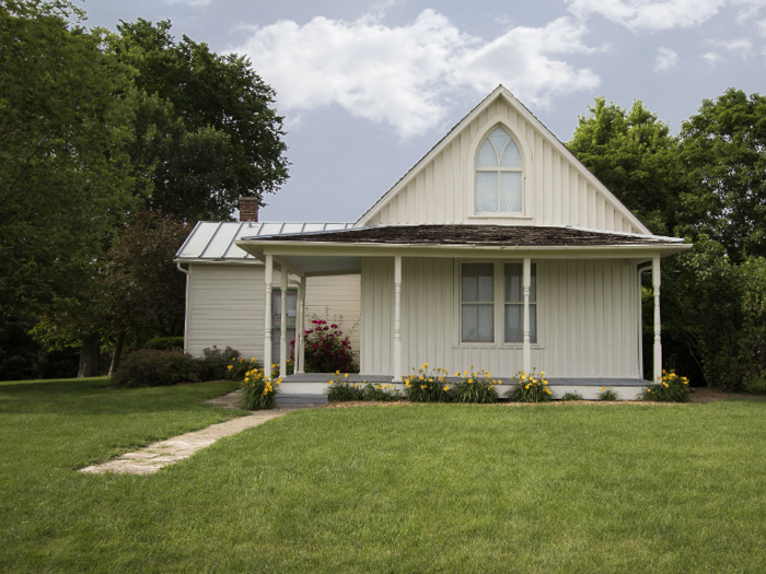 Iowa: The American Gothic House