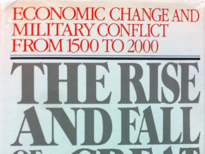 "The Rise and Fall of the Great Powers: Economic Change and Military Conflict from 1500 to 2000" by Paul Kennedy