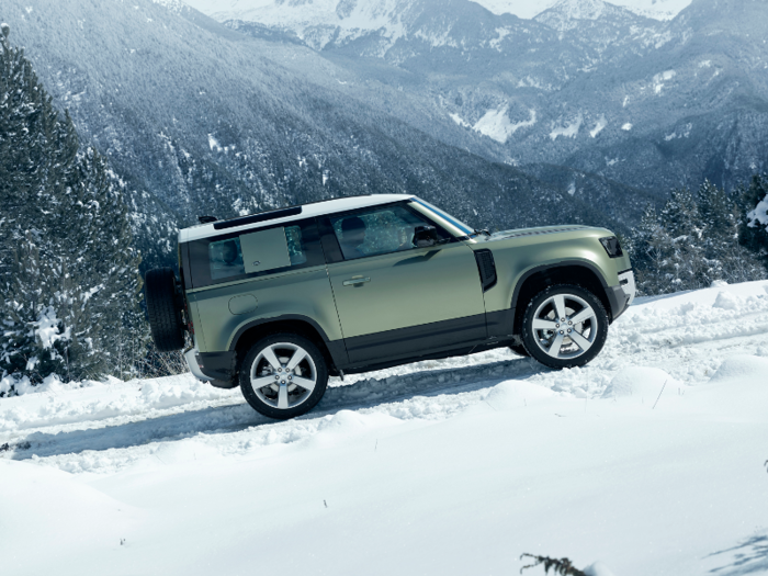 The automaker claims the all-aluminum body is the stiffest Land Rover chassis ever created.