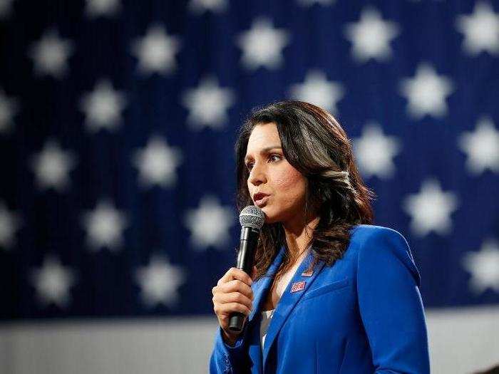 Rep. Tulsi Gabbard: 31%