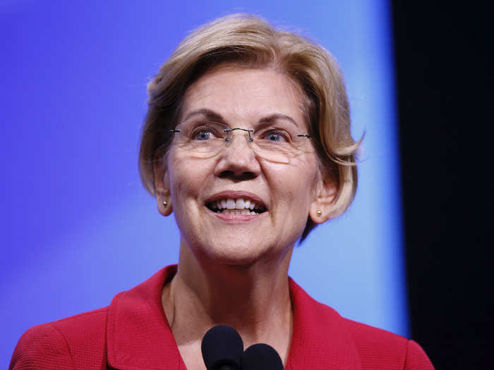 Sen. Elizabeth Warren: 65%