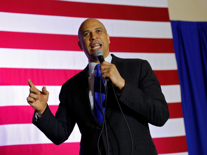 3. Sen. Cory Booker