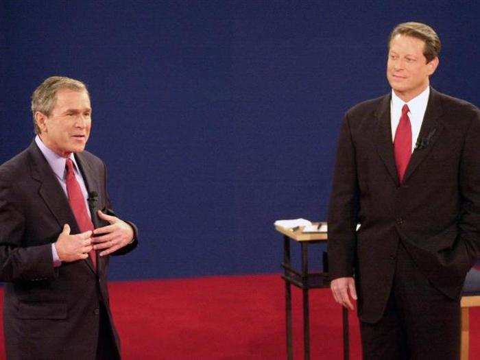 2000: George W. Bush vs. Al Gore