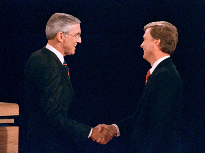 1988: Lloyd Bentsen vs. Dan Quayle