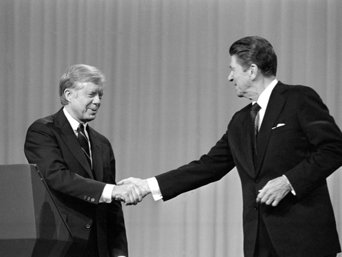 1980: Ronald Reagan vs. Jimmy Carter