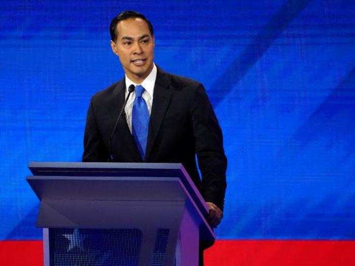 Julian Castro went after Joe Biden on both healthcare and immigration.