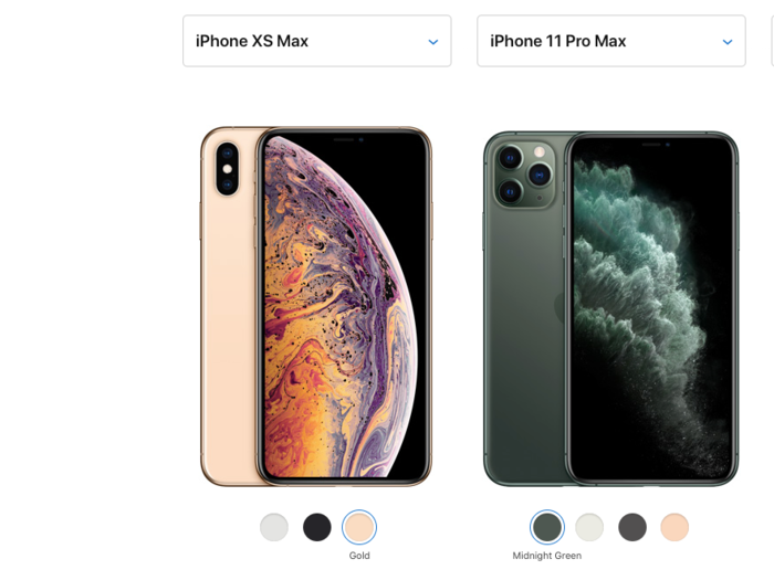 The iPhone 11 Pro Max is slightly heavier than the iPhone XS Max.