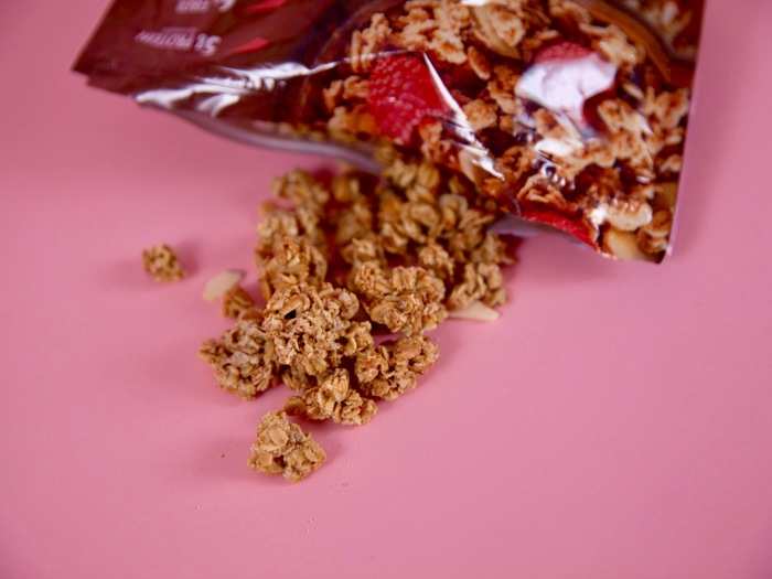 In contrast, the organic Kirkland granola was rich with different flavors. The addition of different whole grains and nuts added extra layers of flavor we never knew we needed.