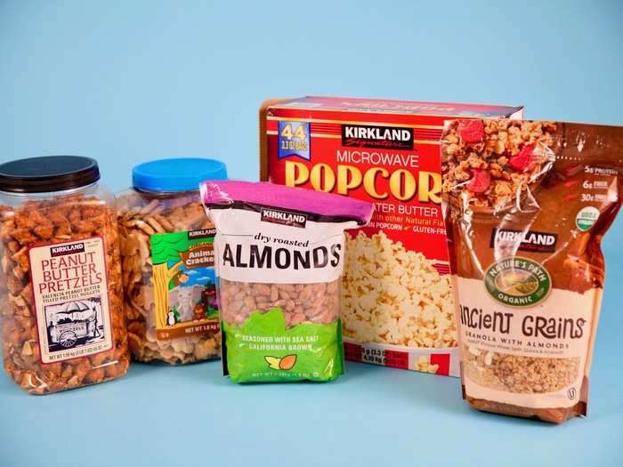 Overall, we picked out snacks that we thought would be easy to match with popular name-brand products.