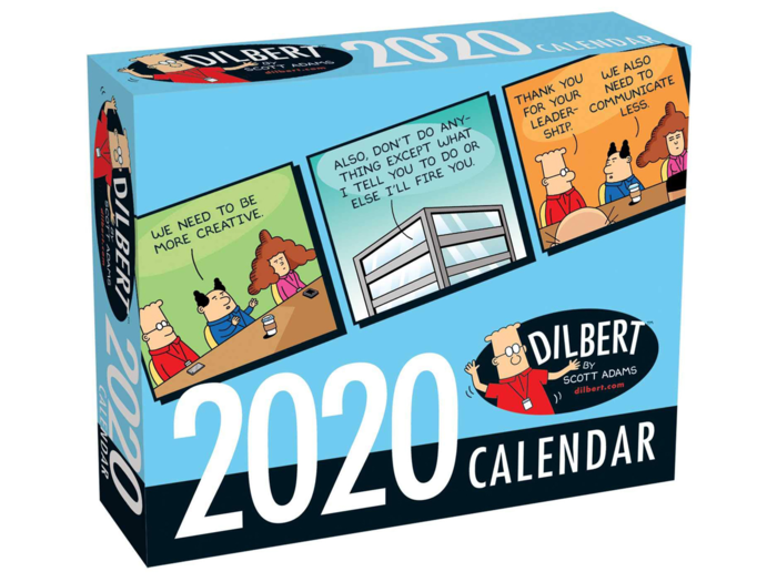 A calendar to infuse some office humor into the day