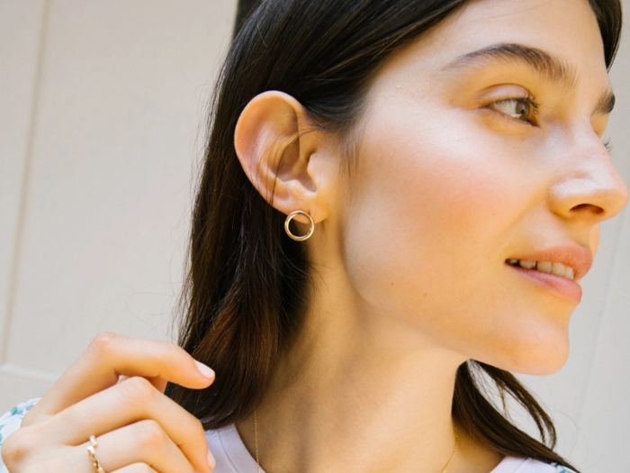 Solid Circle Earrings