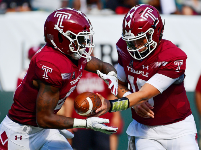 Temple* (+7.5) over Maryland