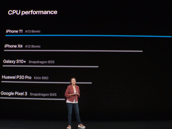 7. All three new iPhones have the same brains: Apple