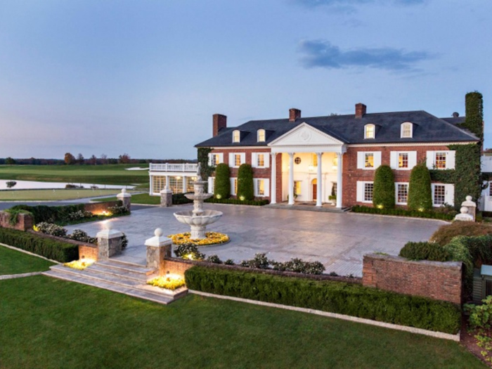 Trump has his own private villa at Bedminster.