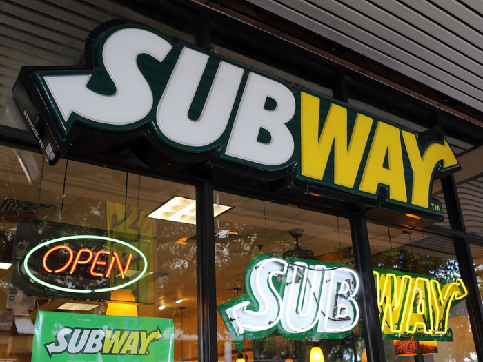 But everything started to change in 2014. That year, Subway