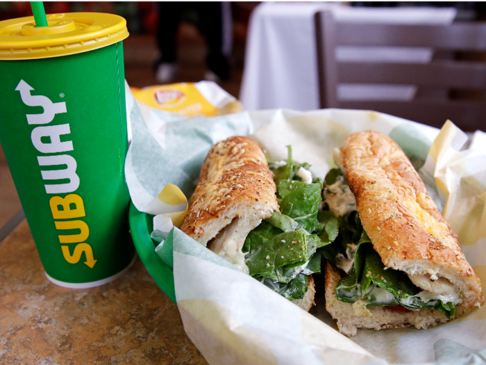 It was relatively easy to buy a Subway franchise, so the company easily grew throughout the 