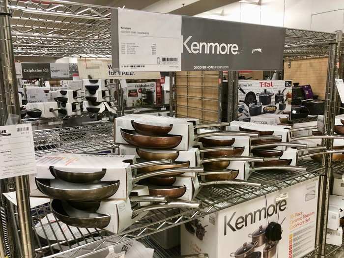 These pots and pans would probably get the job done, but they were nothing special to look at.