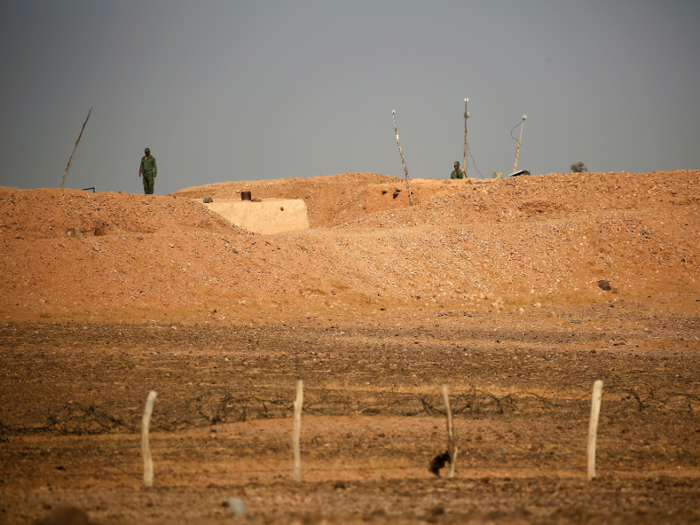 Morocco has also cut itself off from the Western Sahara, with the world