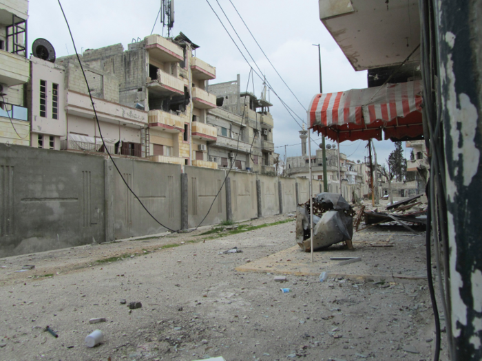 In Syria, the city of Homs