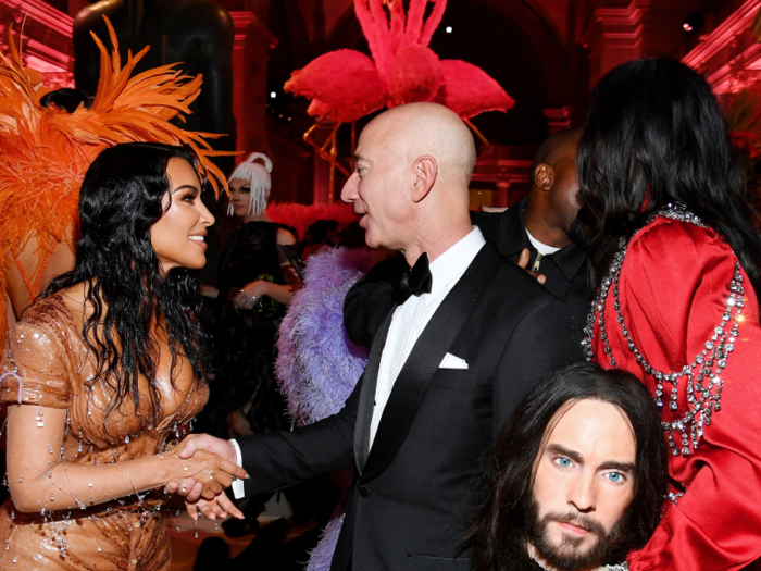 Bezos started the summer early by attending the Met Gala in May. While he didn