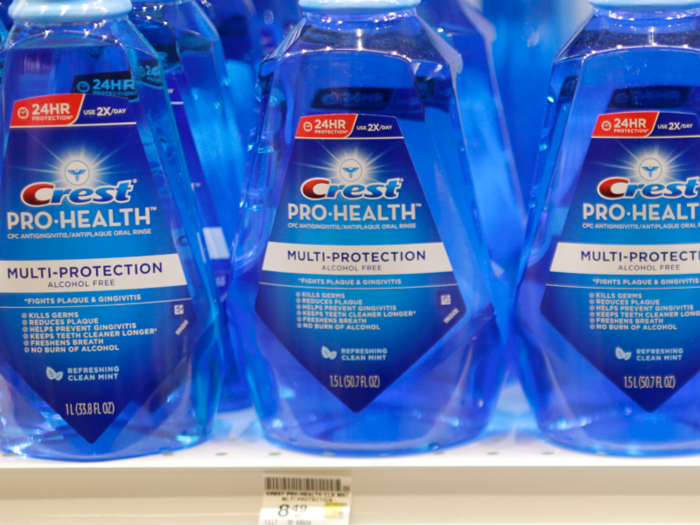 Buy: Crest mouthwash