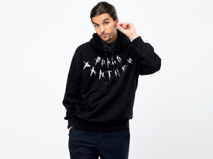 A stylish Black Panther hoodie