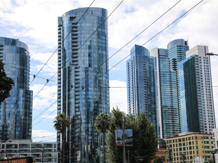 So a slew of new, shiny, glitzy glass skyscrapers housing pricey luxury condos has been permitted to shoot up in recent years, turning the neighborhood into a hot destination for the city