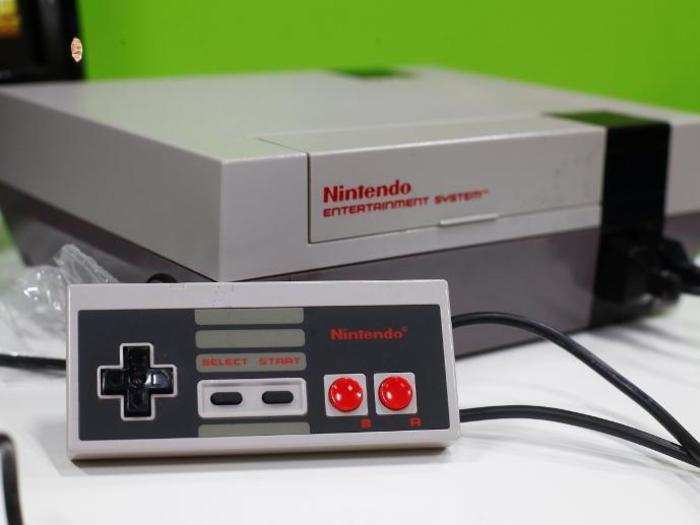 After years of selling its games made for devices designed by other companies, Nintendo released its own game console, the Nintendo Entertainment System, worldwide in 1985.