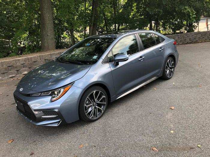 The base Corolla starts at just under $20,000. Our tester was the top-level XSE trim, priced at $25,450 before the addition of a few thousand dollars in extras took the sticker to $29,189.