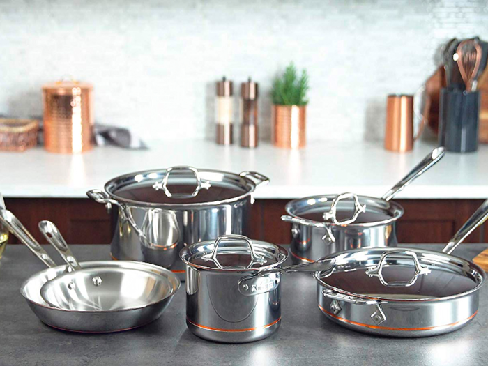 The best copper core fully clad stainless steel set