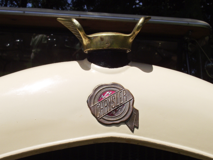 The Chrysler original logo was designed to represent a wax seal, according to Jalopnik.