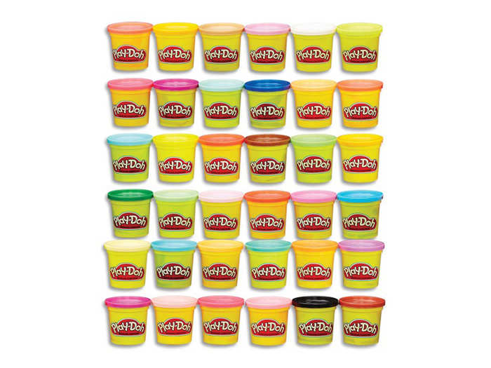 7. Play-Doh Modeling Compound 36-Pack Case of Colors