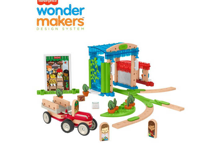 4. Fisher-Price Wonder Makers Design System Build Around Town Starter Kit