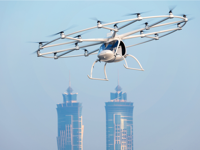 Similar to Uber and Lyft, users will be able to order a Volocopter on demand using a smartphone.