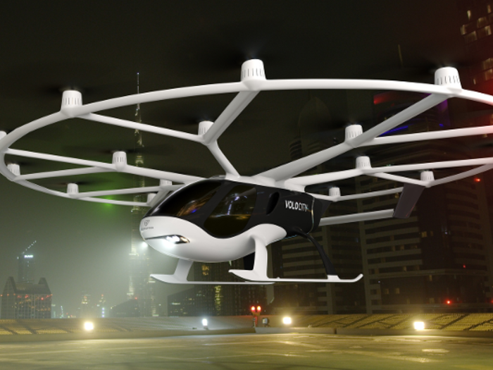 The VoloCity is set to become Volocopter’s first commercially licensed vehicle.