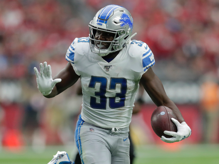 SIT: Kerryon Johnson, RB