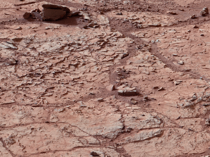 Myth: Mars is a desert of red dust with no liquid water.