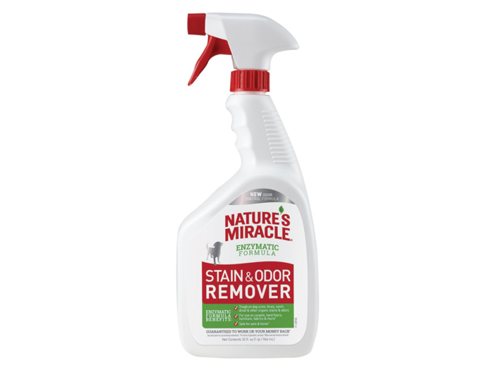 A pet-safe stain and odor remover