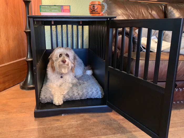 A crate that also matches your furniture