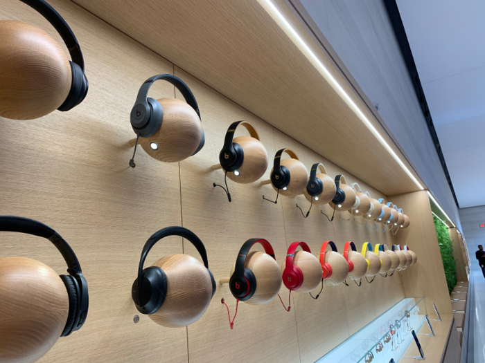 You can try on Beats headphones in your favorite color.