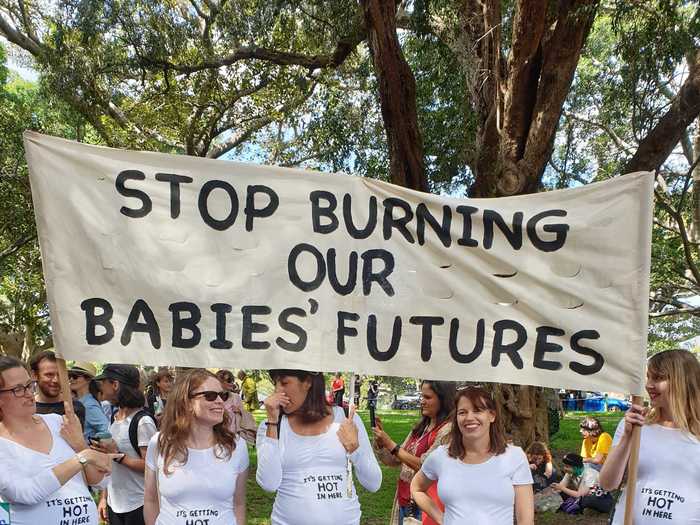 Australians rally as the world gears up for what could be the largest climate protest in history