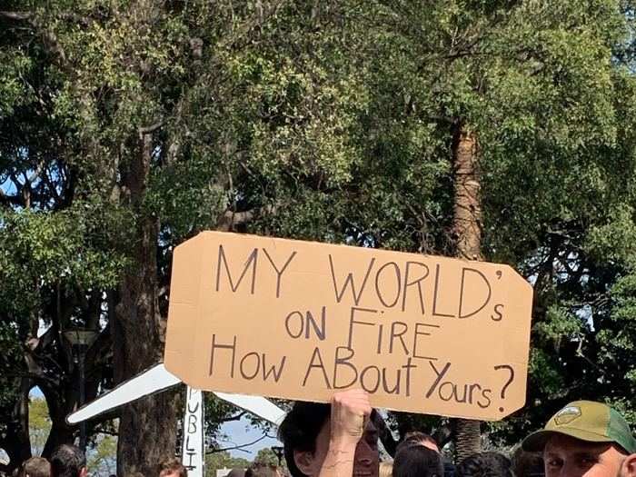 Australians rally as the world gears up for what could be the largest climate protest in history