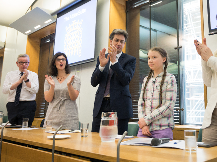 A week after that, Thunberg spoke to UK parliament leaders: "Many of you appear concerned that we are wasting valuable lesson time, but I assure you we will go back to school the moment you start listening to science and give us a future. Is that really too much to ask?"